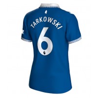 Stroje piłkarskie Everton James Tarkowski #6 Koszulka Podstawowej dla damskie 2023-24 Krótki Rękaw